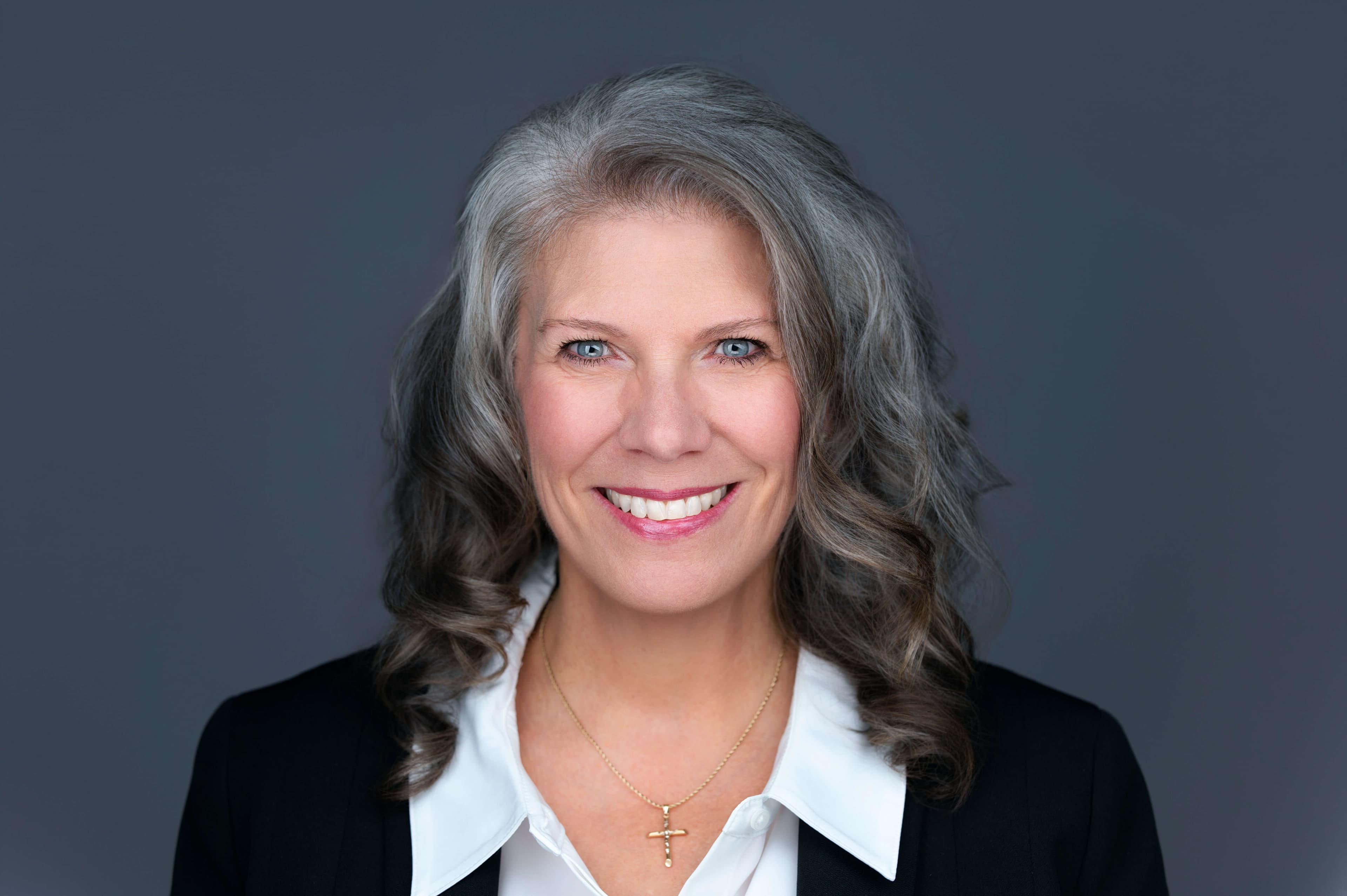 Professional corporate headshot - executive woman