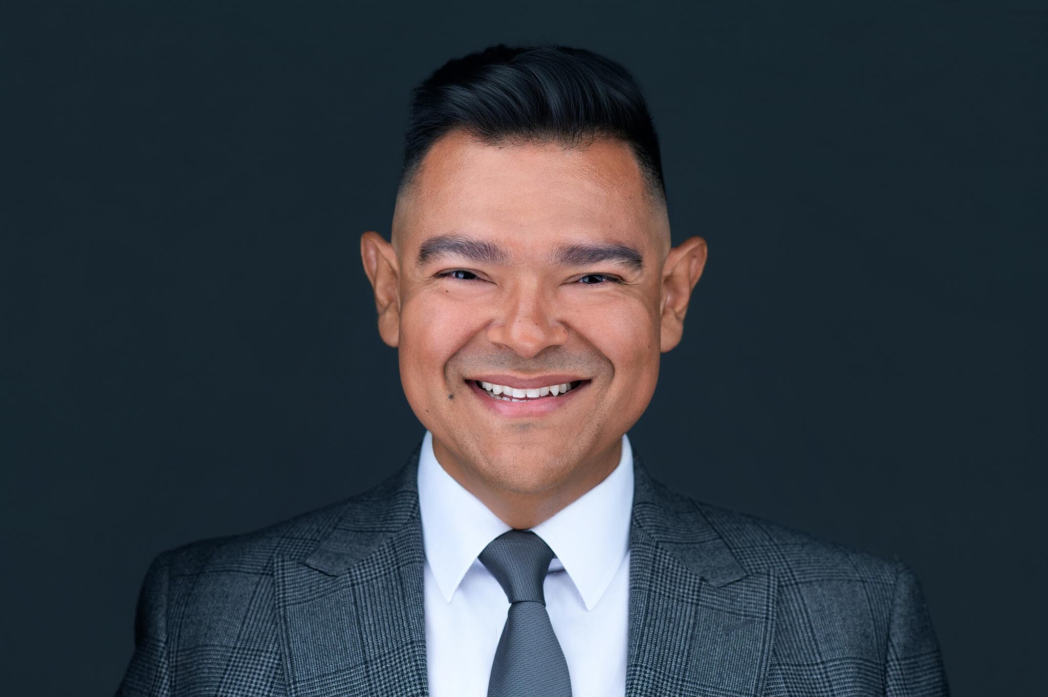 Professional corporate headshot - executive man